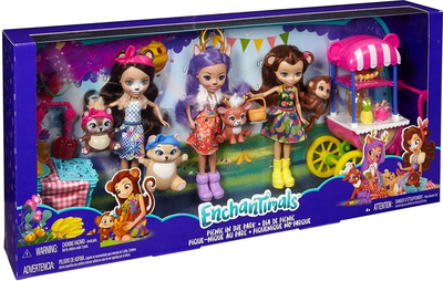 Zestaw lalek Mattel Enchantimals Picnic in the Park (0887961660401)