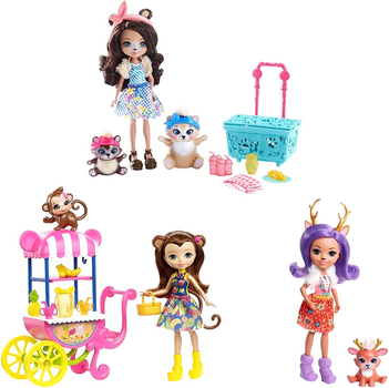 Набір ляльок Mattel Enchantimals Picnic in the Park (0887961660401)