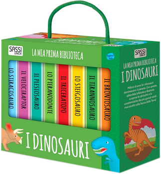 Книга Sassi My First Library Dinosaurs - M. Ніл (9788868604905)