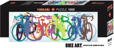 Пазл Heye Panorama Bike Art 94.5 х 32.6 см 1000 деталей (4001689297374)
