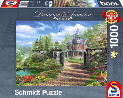 Puzzle Schmidt Dominic Davison House Beyond the Gate 69.3 x 49.3 cm 1000 elementów (4001504596187)