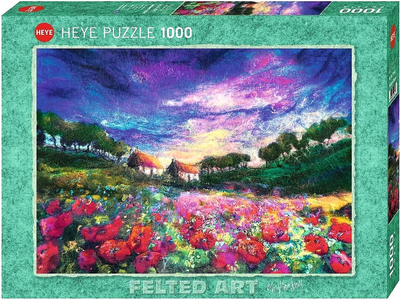 Puzzle Heye Poppies at Sunset 70 x 50 cm 1000 elementów (4001689299170)