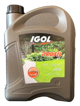 Олива моторна IGOL PROFIL 4 TEMPS 15W40 2 л