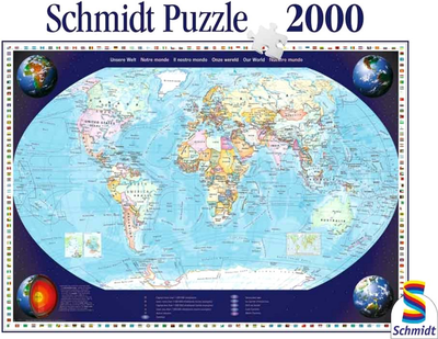 Пазл Schmidt Our World 96.8 х 69.2 см 2000 елементів (4001504570415)