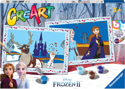 Zestaw do malowania po numerach Ravensburger CreArt Junior Frozen II (4005556235568)