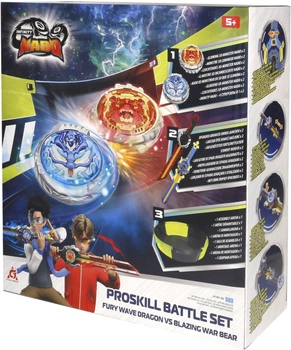 Набор Infinity Nado VI Proskill Battle Set Свирепый Дракон и Пылающий Боевой Медведь (EU654281)