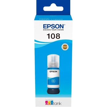 Чорнило Epson 108 Cyan (C13T09C24A)