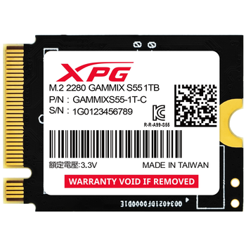 SSD накопичувач ADATA GAMMIX S55 1 TB (SGAMMIXS55-1T-C)