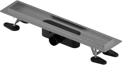 Трап лінійний UPONOR 1136397 Ø50 30/700 мм Aqua Ambient сріблястий