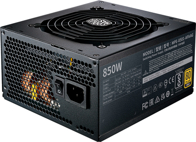 Блок питания CoolerMaster MWE Gold V2 ATX 3.0 850W (MPE-8501-AFAAG-3EU)