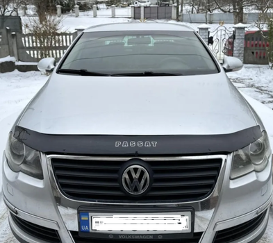 Дефлектор капота (мухобойка) VIP-TUNING для Volkswagen Passat B6 2005-2010