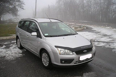 Дефлектор капота (мухобойка) VIP-TUNING для Ford Focus 2 2004-2008
