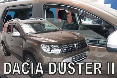 Дефлектори вікон (вітровики) HEKO для Renault Duster II 2018-2021 5D вставні 4 шт