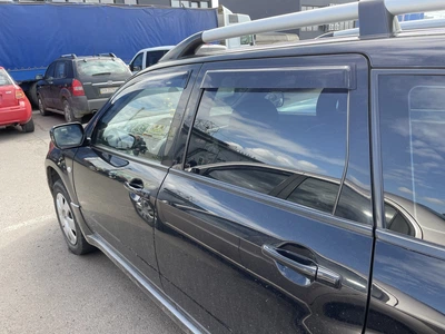 Дефлекторы окон (ветровики) HIC для Mitsubishi Outlander 2001-2007