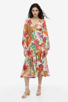 Сукня H&M XS кремовий квіти 13091170241