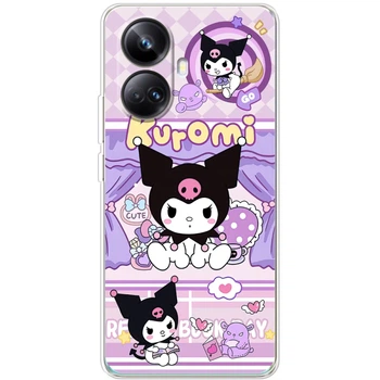 Силиконовый чехол BoxFace Realme 10 Pro Plus Милі пустощі Kuromi (46164-up2621)