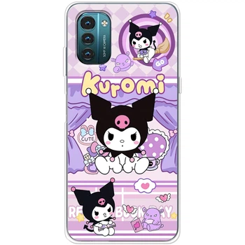 Силиконовый чехол BoxFace Nokia G21 Милі пустощі Kuromi (44288-up2621)