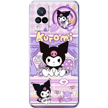 Силиконовый чехол BoxFace Vivo V21 Милі пустощі Kuromi (43146-up2621)