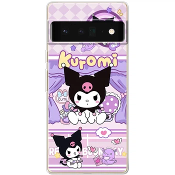 Силиконовый чехол BoxFace Google Pixel 6 Pro Милі пустощі Kuromi (46060-up2621)