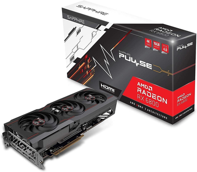 Відеокарта Sapphire RX 6800 16 GB PULSE