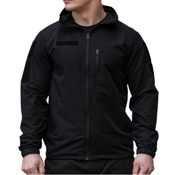 Куртка-ветровка тактическая Double weave Falcon цвет черный, 58