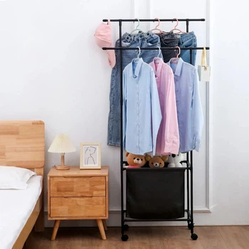 Вешалка-стойка для одежды Multifunctional Coat Rack (78 CR) Черный