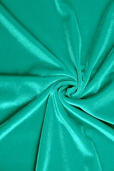 Тканина Оксамит гладкий смарагдовий 250г/м2 150см 1пог.м (3-025_)
