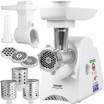 М'ясорубка ZELMER ZMM5802P (2,2кВт) шатківниця