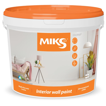 Фарба для стін та стель МІКS Color 1,4 кг