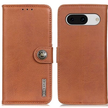 Чохол-книжка із застібкою KHAZNEH Wallet Cover для Google Pixel 8A - Brown