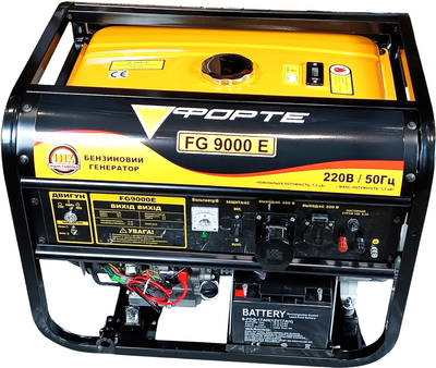 Генератор бензиновый Forte FG9000E 7 кВт (BP59706)