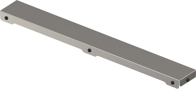 Решетка для душевого трапа UPONOR Aqua Ambient 900 мм Plain 1136430 нержававеющая сталь