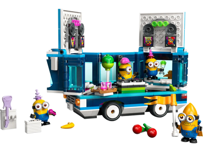Конструктор LEGO Despicable Me Автобус для вечірок міньйонів 379 деталей (75581)