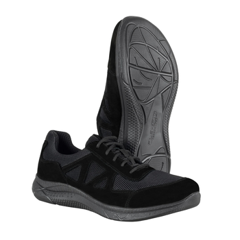 Кросівки Ягуар літні нубук з 3D-сіткою Чорні 39