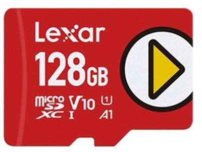 Карта памяти Lexar microSDXC 128GB UHS-I (LMSPLAY128G-BNNNG)