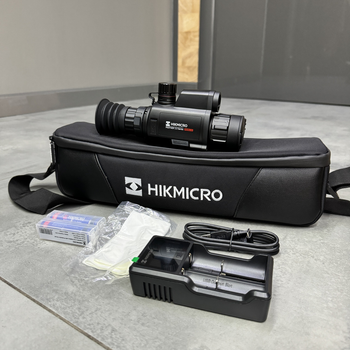 Тепловизионный прицел HikMicro Panther PH35L 2.0, 384×288, 50 Гц, 35 мм, OLED 1024×768, лазерный дальномер