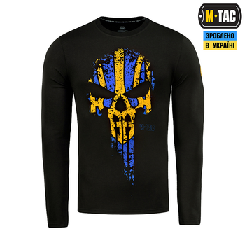 Футболка M-Tac Месник длинный рукав Black/Yellow/Blue S