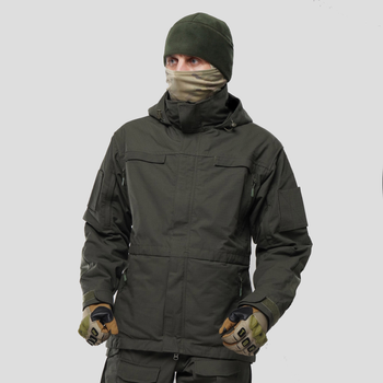 Штурмова куртка демісезонна UATAC Gen 5.2 Olive (Олива). Куртка пара з флісом L