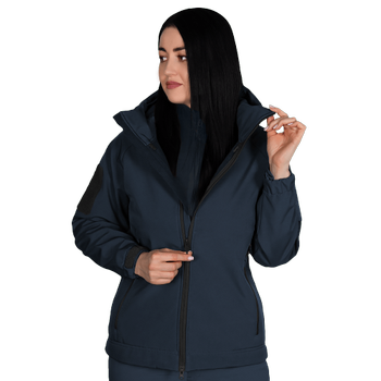 Жіноча куртка Stalker SoftShell Темно-синя (7443), S