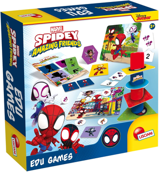 Настільна гра Lisciani Spidey Edugames (8008324099146)