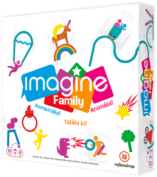 Gra planszowa Ghenos Games Imagine Family (8033609531820)