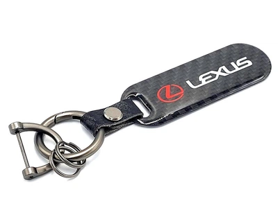 Брелок для ключей Carbon с карабином LEXUS