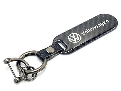 Брелок для ключей Carbon с карабином VOLKSWAGEN