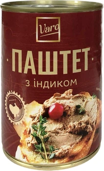 Паштет з індиком VARO 390 г