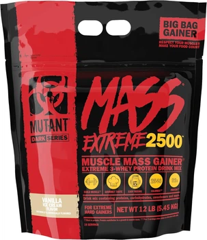 Гейнер Mutant Mass Extreme 2500 5450 g (Vanilla ice cream)