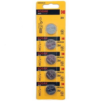 Батарейка літієва Kodak CR2032 5шт 3v