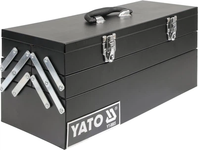 Skrzynka narzędziowa Yato YT-0885 stalowa 460x200x225 mm (5906083908859)