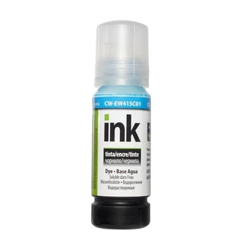 Чернила ColorWay EW415 70 мл для Epson EcoTank L – L14150, L4150, L4160, L4167, L4260, L4267, L6160, L6170, L6190, L6191, L6192, L6270, L6290(DL_9771C13AC015)