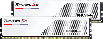 Оперативная память G.Skill Ripjaws S5 DDR5-5200 96GB (2x48GB) CL40-40-40-83 1.10V Intel XMP White (F5-5200J4040A48GX2-RS5W)