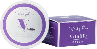 Патчі (з секрецією равликів) ревіталізують Revitalizing patches Vitalife patch Dr.Yudina 60 шт. (v100)